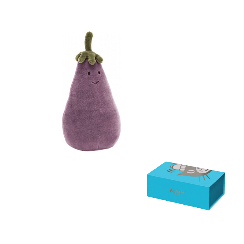 Мягкая игрушка Jellycat - Живой баклажан - Boxette Shop